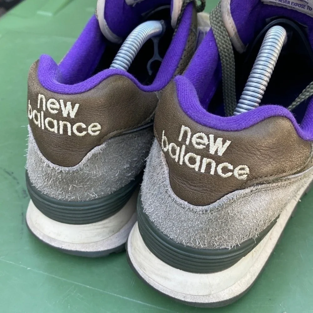 New Balance 574 x SNS Nature Sneakersnstuff‎ Olive Green Purple Suede ML574NS2